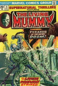 Supernatural Thrillers #9 (1974) The Living Mummy VF 8.0 Comic Book