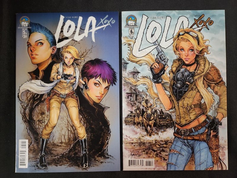 Lola XOXO 6PC LOT #1-6 - Aspen Comics/Siya Oum (9.0) 2014