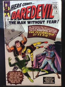 Here Comes… Daredevil The Man Without Fear! #6 The Fellowship of fear! VG+