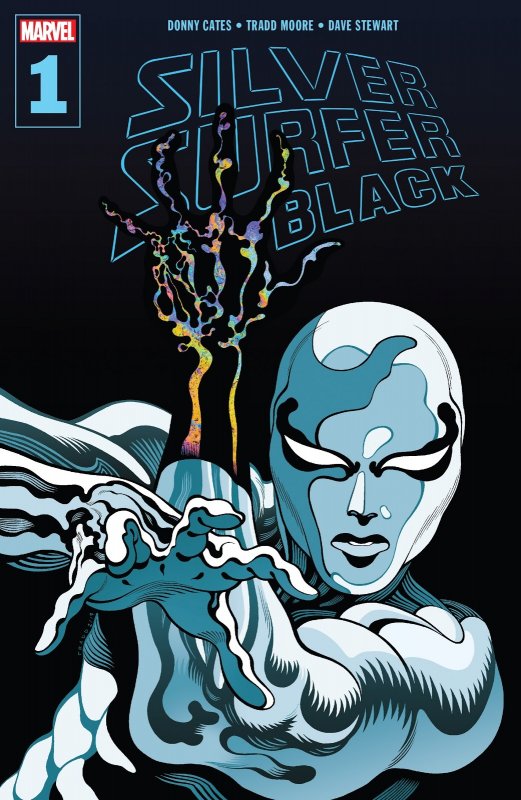 SILVER SURFER: BLACK #01 (2019) TRADD MOORE | TRADE DRESS | MAIN COVER