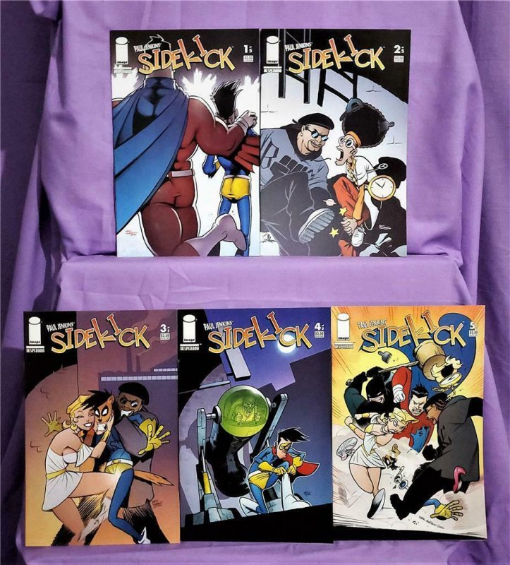 SIDEKICK #1 - 5 Chris Moreno Paul Jenkins Desperado (Image, 2006)! 