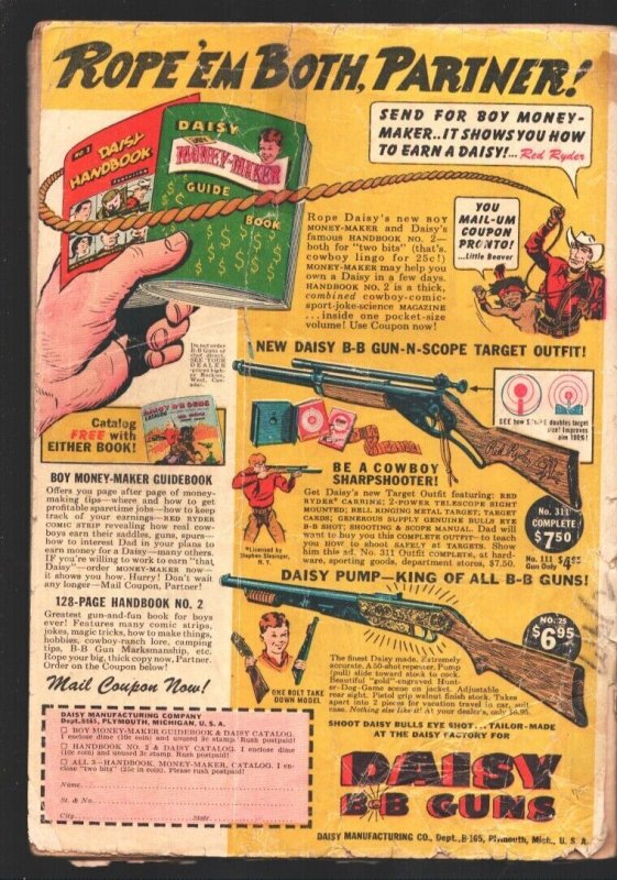 Star Spangled #107 1950-DC-Robin and Tomahawk stories complete-Pages missing ... 