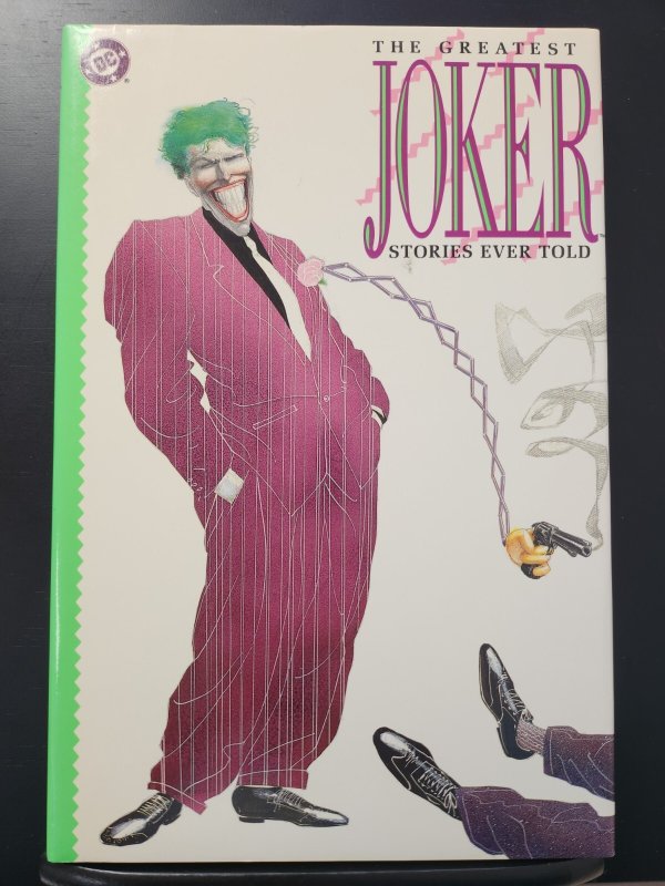 The Greatest Joker Stories Ever Told HC 1st Print Signed Jerry Robinson + Photo