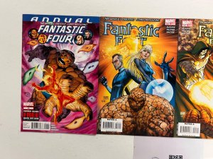 4 Fantastic Four Marvel Comic Books # 33 551 552 553 Avengers Hulk 111 JS44