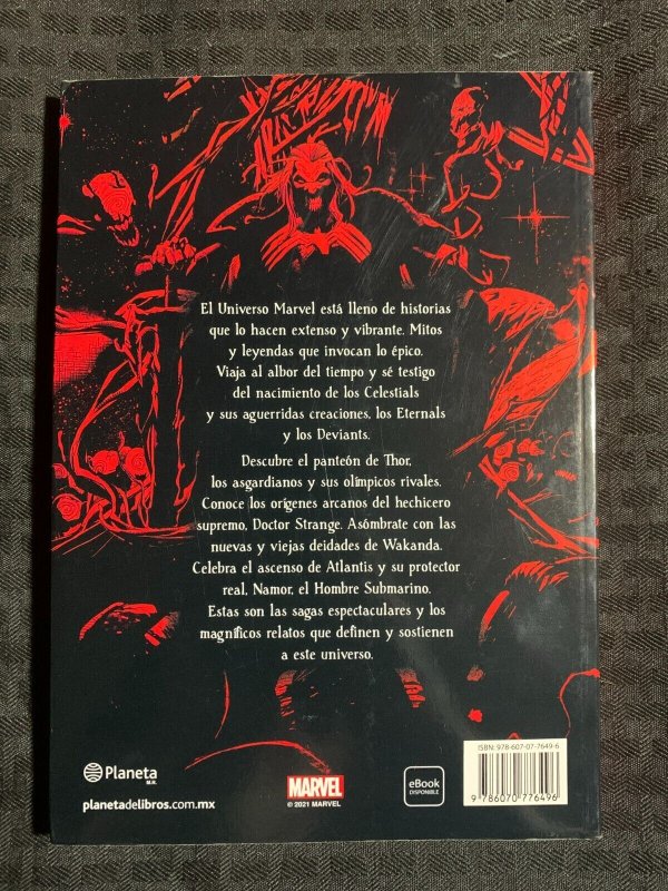 2021 MITOS Y LEYENDAS (Myths & Legends) Marvel / Planeta SC FVF 7.0