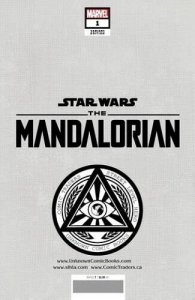 ?~MARVEL~STAR WARS~THE MANDALORIAN #1~TYLER KIRKHAM~616 TRADE & VIRGIN SET~?