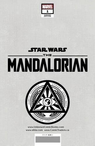 ?~MARVEL~STAR WARS~THE MANDALORIAN #1~TYLER KIRKHAM~616 TRADE & VIRGIN SET~?