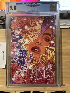 EIGHT BILLION GENIES 1 CGC 9.8 FRISON cover B  1ST PRINT NM+/MT OPTIONED