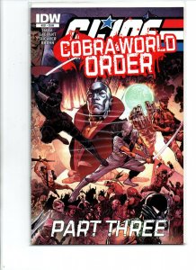 GI Joe #219 220 221 222 & Prelude Complete Set - Cobra World Order - IDW - NM