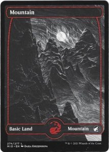 Magic the Gathering: Innistrad - Midnight Hunt - Basic Land - Mountain