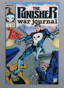 Punisher: War Journal #1, NM Jim Lee Marvel, 1988  JR1