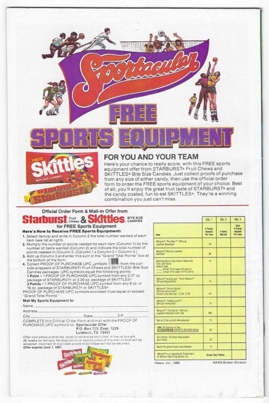 Psi-Force #1 Direct Edition (1986)