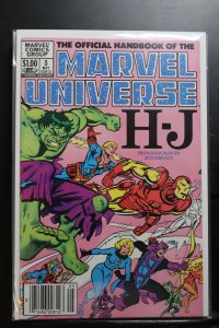The Official Handbook of the Marvel Universe #5 (1983)