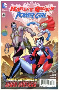 HARLEY QUINN POWER GIRL #3, VF/NM, Connors, Palmiotti, 2015, more HQ in store