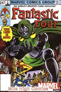 FANTASTIC FOUR  (1961 Series)  (MARVEL) #247 TOY INSERT Fine Comics Book