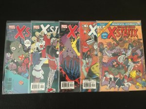 X-STATIX #1, 2, 3, 4, 5 VFNM Condition