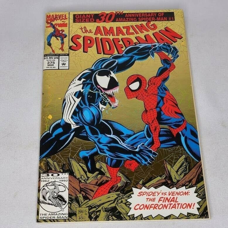 Amazing Spider-Man 375 Marvel 1993 Venom 30 Year Anniversary Giant Issue