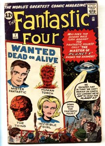 FANTASTIC FOUR #7--comic book--MARVEL--silver-age--JACK KIRBY-