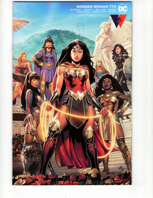 WONDER WOMAN #770 Variant Travis Moore Wraparound Cover !!!