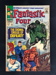 Fantastic Four #58 (1967) FN- Cover Art Featuring Doctor Doom
