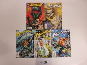 5 Aquaman DC Comic Books #17 19 21 32 33 23 TJ19