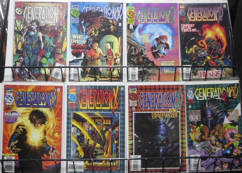 GENERATION X (MARVEL 1994) #7-24. BACHALO, LOBDELL,X-MEN, WHITE QUEEN VF-NM