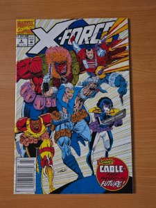 X-Force #8 Newsstand Variant ~ NEAR MINT NM ~ 1992 Marvel Comics