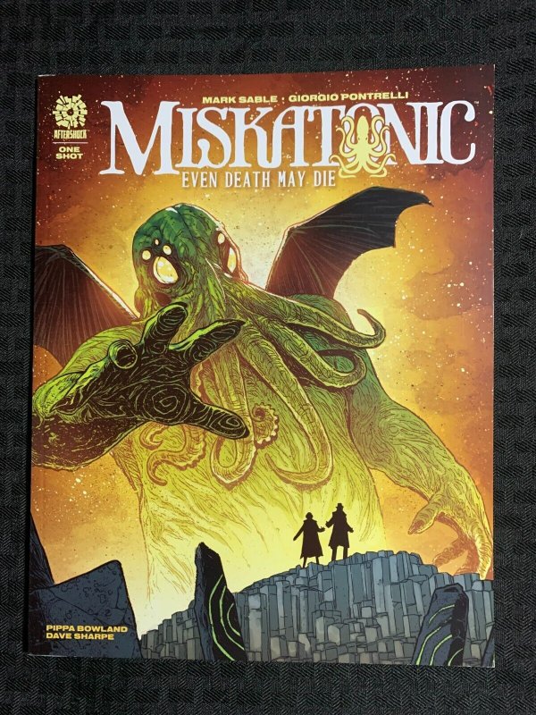 2021 MISKATONIC Even Death May Die v.1 SC VF 8.0 1st Aftershock