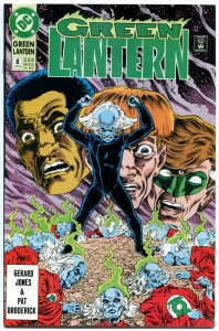 GREEN LANTERN #8, NM+, Guy Gardner, Hal Jordan, 1990, Rings, more GL in store