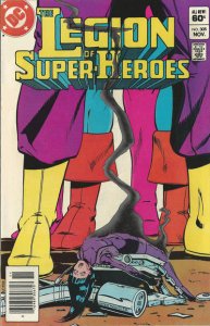 Legion of Super-Heroes, The (2nd Series) #305 (Newsstand) GD ; DC | low grade co