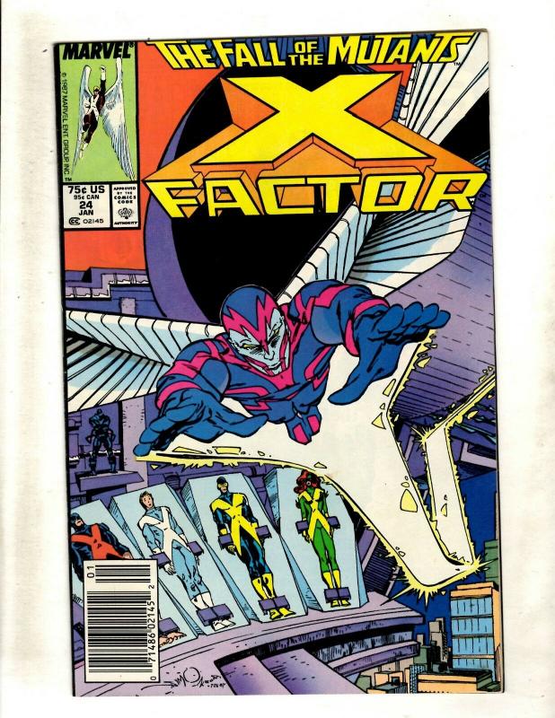 X-Factor # 24 VF/NM Marvel Comic Book 1st Archangel Appearance X-Men Key WS9