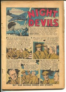 War Stories #6 1942-Dell-Night Devils-Ghost-Yankee Dillon-WWII stories-P