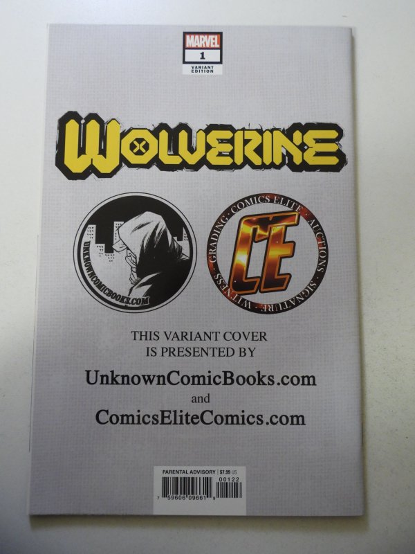 Wolverine #1 Suayan Cover A (2020) NM Condition