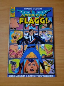 American Flagg v2 #9 ~ NEAR MINT NM ~ 1989 First Comics