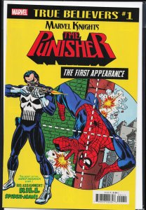 True Believers: Marvel Knights: The Punisher: The First Appearance (2018) Spi...