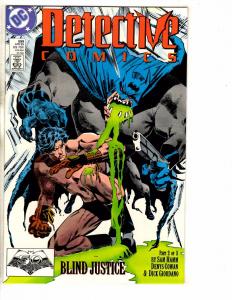 Lot Of 5 Detective Comics Feat Batman DC Comic Books # 598 599 600 601 602 PP7