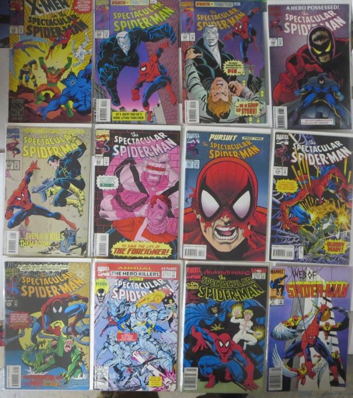 SPIDER-MAN COLLECTION! 58 ISSUES! SPIDEY GEMS FROM THE 80s-90s!