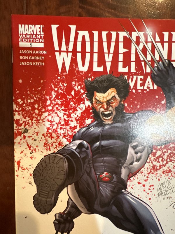 Wolverine Weapon X #5 Pacheco Cover (2009)
