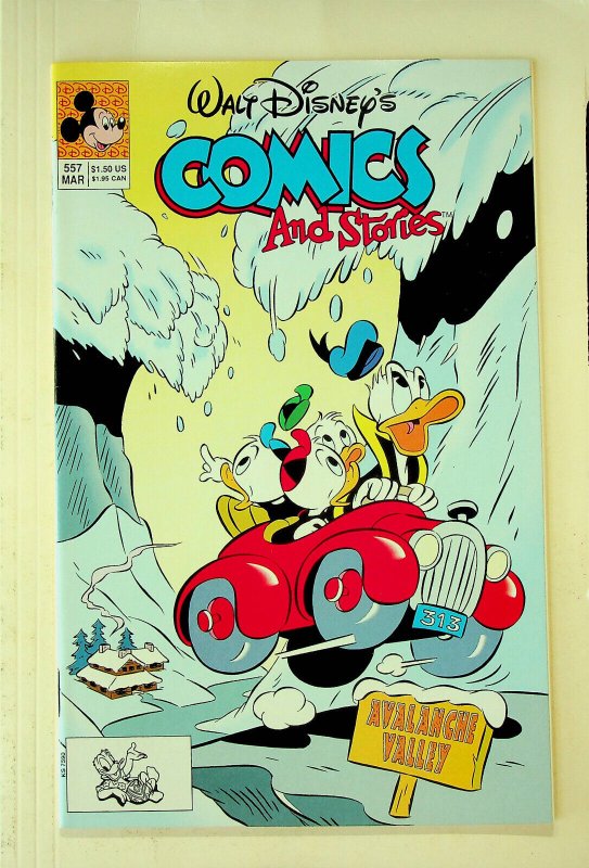 Walt Disney's Comics and Stories #557 (Mar 1991, Gladstone) - Near Mint