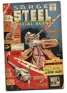 SARGE STEEL #8 1966-Special Agent-CHARLTON comic book