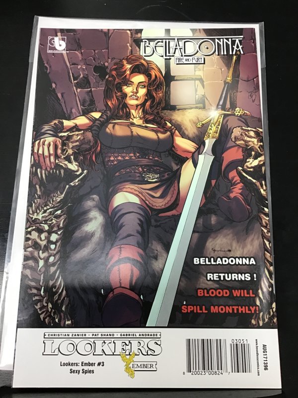 Lookers: Ember #3 (9.2) Sexy Spies Cover!! 2017