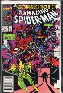 The Amazing Spider-Man #334 Newsstand Edition (1990) Spider-Man