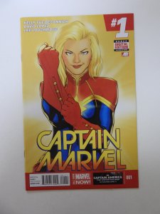 Captain Marvel #1 (2014) NM- condition