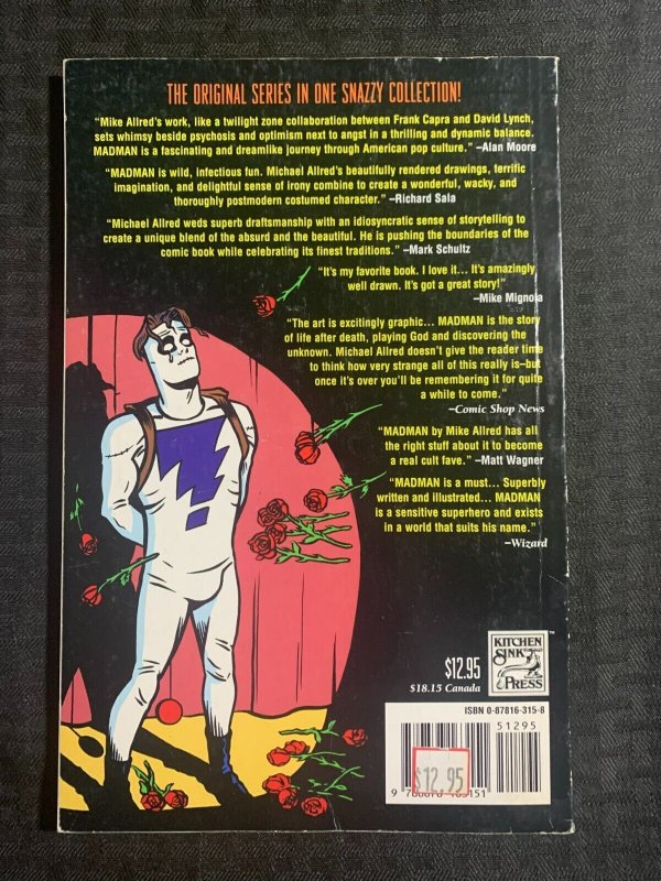 1995 MADMAN The Oddity Odyssey by Mike Allred SC VG+ 4.5 3rd Kitchen Sink