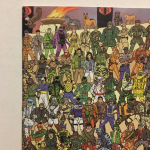 GI Joe #300 Every Character Featured Wraparound Cover A High Grade Final Issue