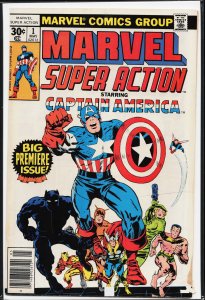 Marvel Super Action #1 (1977) Captain America [Key Issue]