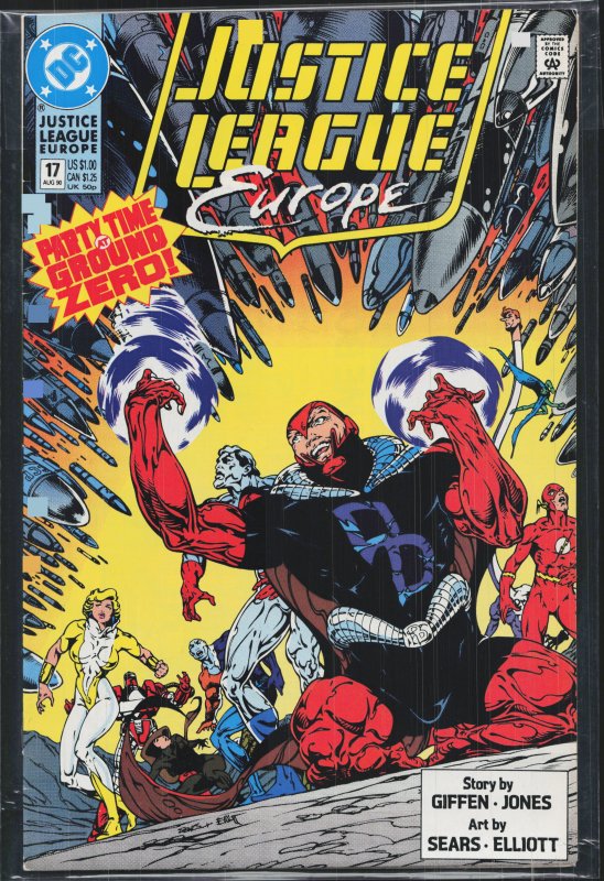 Justice League Europe #17 (1990) Justice League Europe