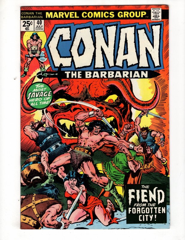 Conan the Barbarian #40 (1974) HIGH GRADE Bronze Age MARVEL !!!!!!  / ID#039