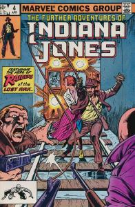 Further Adventures of Indiana Jones, The #4 FN ; Marvel