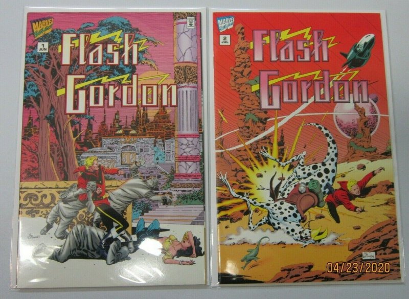 Flash Gordon comic set from:#1-2 all 2 different 8.0 VF (1995)